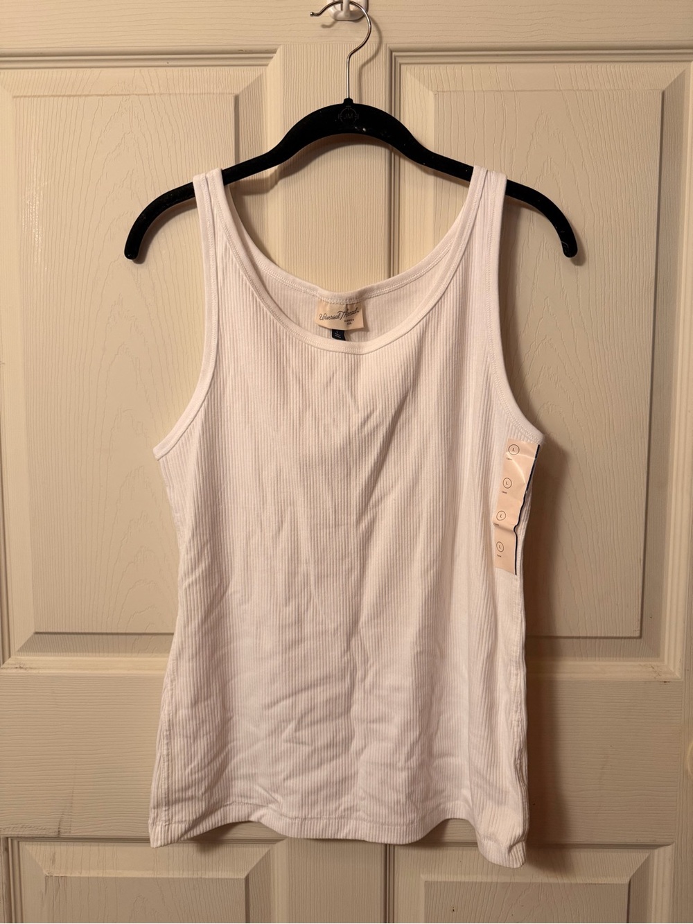 Universal Thread White Ribbed Tank Top
